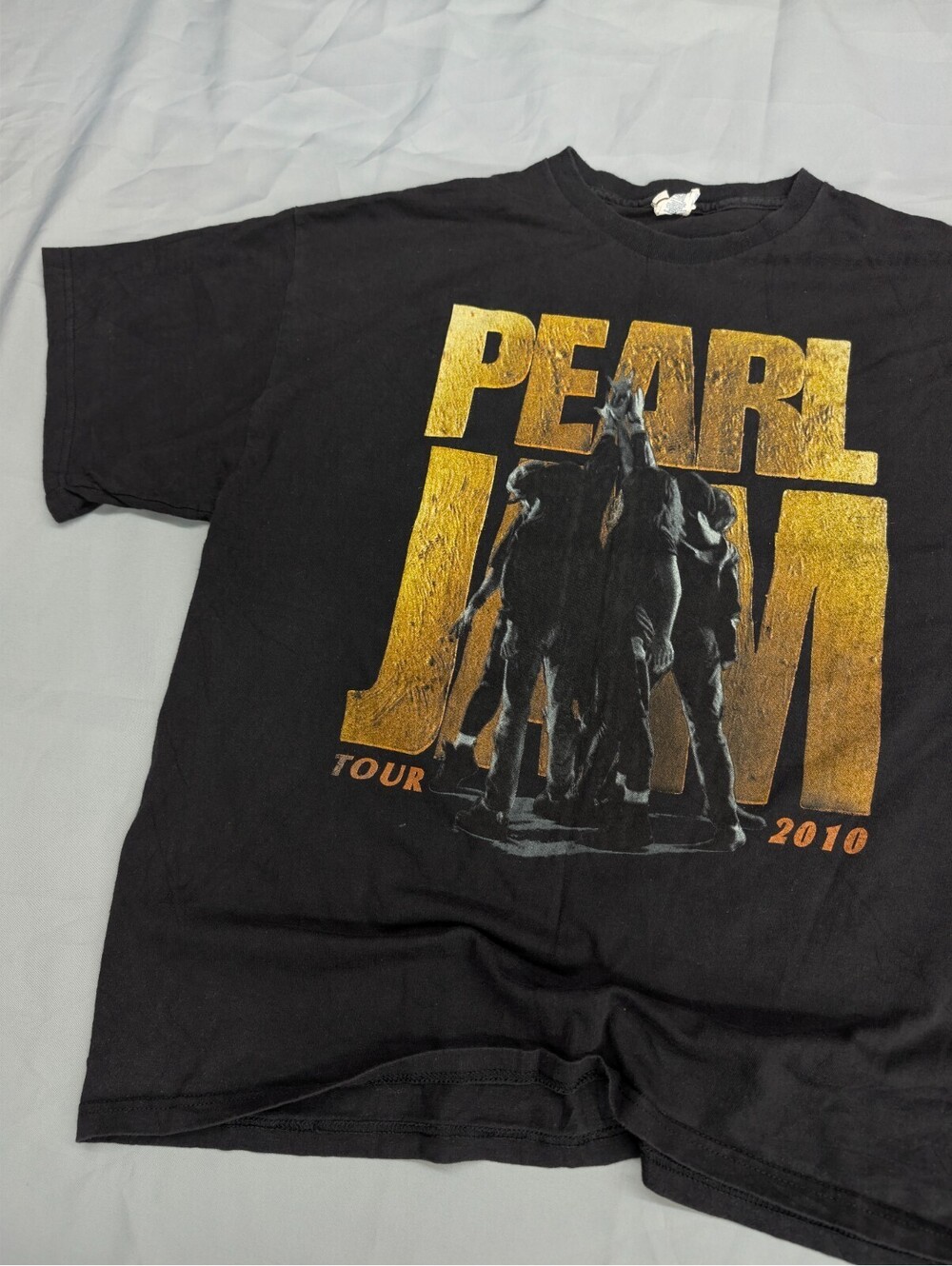 Pearl Jam 2010 Band Of Horses Tour Shirt Delta XL